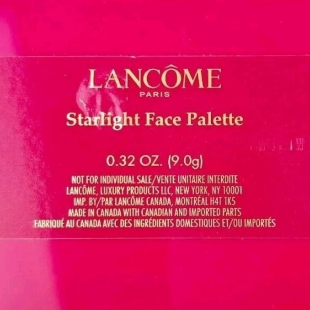 🆕️Lancôme Paris Starlight Glow Face Palette, All In One Bronzer + Highlighter